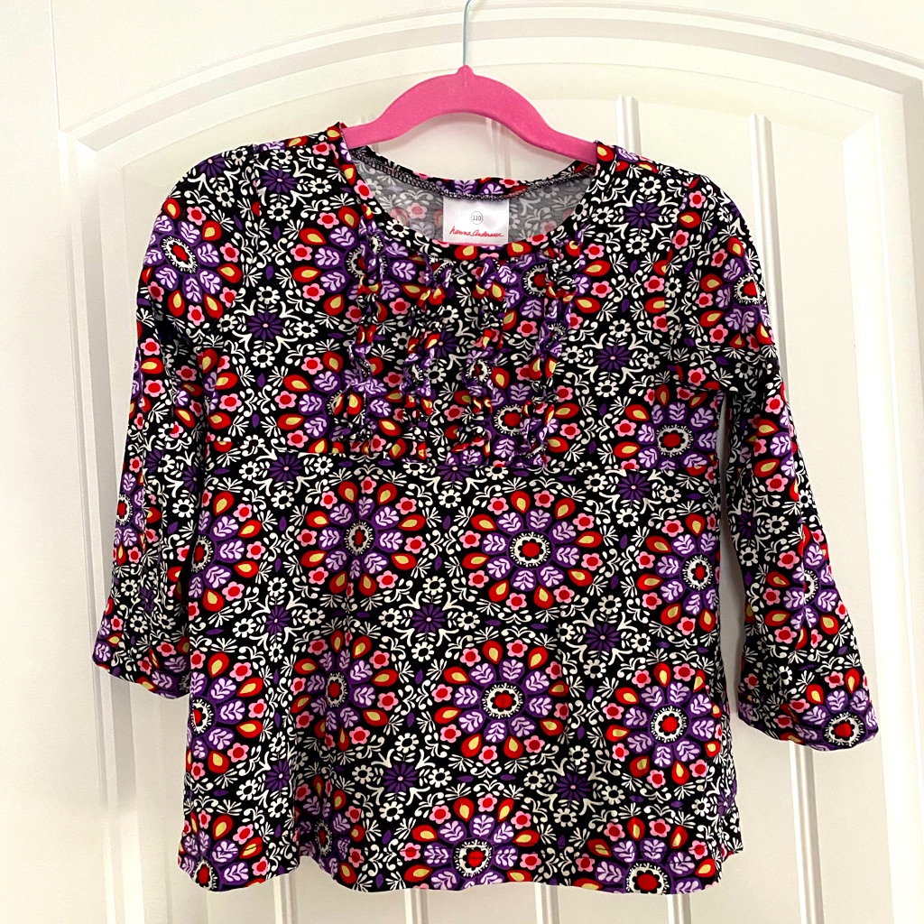 Hanna Andersson Medalian Floral Tunic